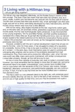 Hillman Imp, Verzenden