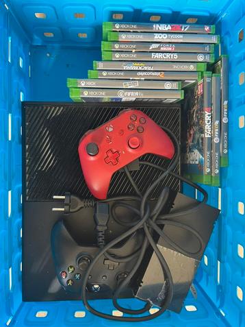 X-box one en spellen beschikbaar voor biedingen