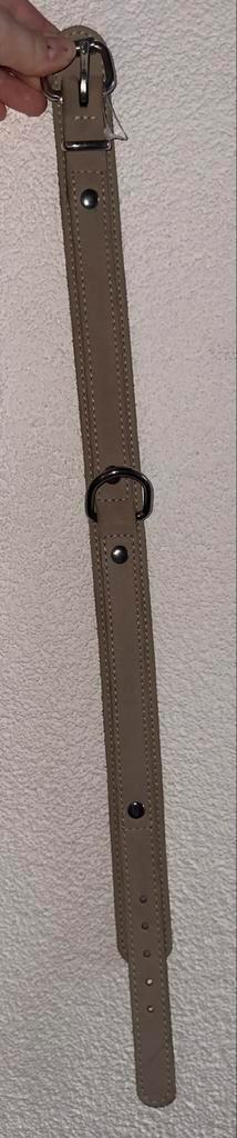 Mooie leren halsband. Nieuw! beschikbaar voor biedingen