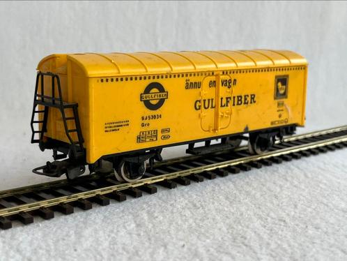 Lima SJ Gullfiber goederenwagon, Hobby en Vrije tijd, Modeltreinen | H0, Gebruikt, Wagon, Gelijkstroom of Wisselstroom, Lima, Ophalen of Verzenden