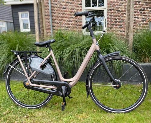 Als nieuw, Gazelle Grenoble c8 damesfiets h53 met garantie, Fietsen en Brommers, Fietsaccessoires | Fietssloten, Ophalen