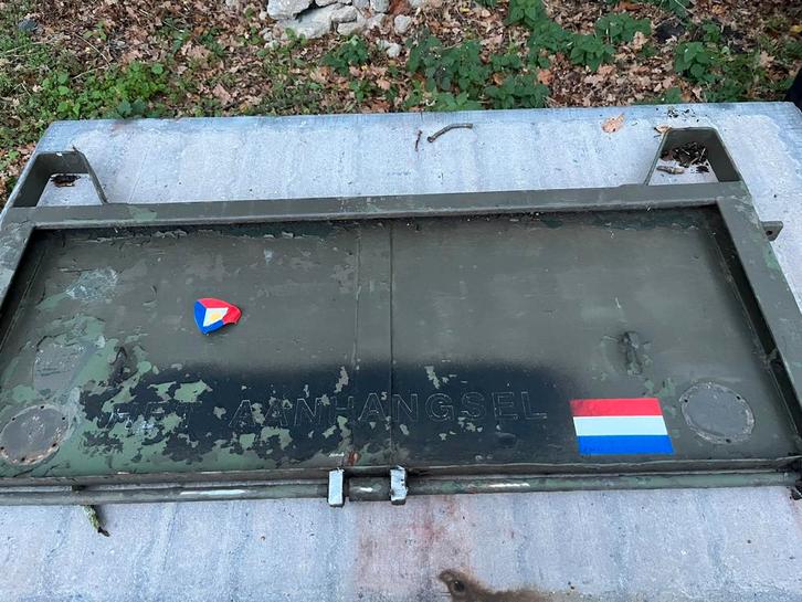 Polynorm aanhanger klep, Verzamelen, Militaria | Algemeen, Ophalen