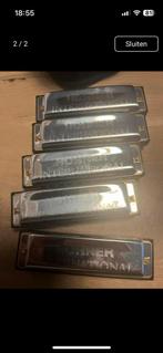 Hohner mondharmonica’s, Ophalen of Verzenden, Zo goed als nieuw