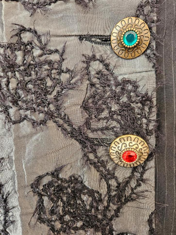 Desigual dames jas, Kleding | Dames, Jassen | Zomer, Gedragen, Maat 38/40 (M), Zwart, Ophalen