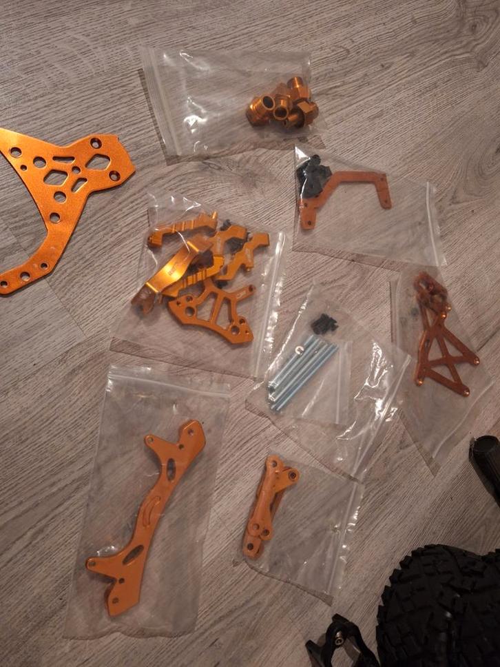 HPI Baja/King Motor Aluminium Onderdelen, Hobby en Vrije tijd, Modelauto's | 1:5 tot 1:12, Gebruikt, Overige typen, Ophalen