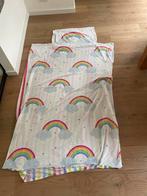 Regenboog Dekbedovertrek 1-persoons, Meisje, Wit, Dekbedovertrek, Ophalen of Verzenden