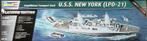 Revell 1/350 USS New York (LPD-21) Platinum Edition, Ophalen of Verzenden, Zo goed als nieuw, Overige merken