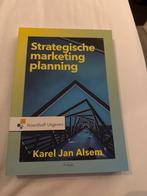 Strategische Marketing Planning - Karel Jan Alsem, Verzenden, Zo goed als nieuw, Economie en Marketing, Noordhoff Uitgevers