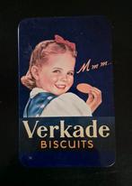 Oud verkade blik, Verzamelen, Blikken, Ophalen of Verzenden, Zo goed als nieuw, Koek(jes), Verkade