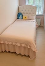 Boxspring met opberg 90>200 incl matras voor maar 300 euro, Ophalen, 90 cm, Eenpersoons, Zo goed als nieuw