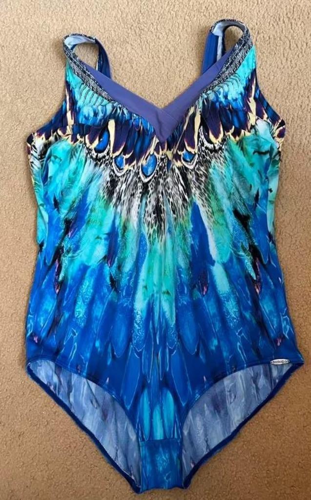 Sunflair badpak maat 48-E[v], Kleding | Dames, Badmode en Zwemkleding, Gedragen, Badpak, Overige kleuren, Ophalen of Verzenden