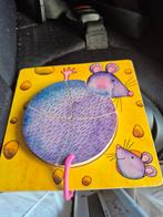 Houten Puzzel Muis en Kaas, Ophalen, 2 tot 4 jaar, Gebruikt, Van hout