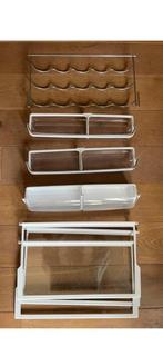 Diverse planken voor Smeg FAB28RX1, Zonder vriesvak, 200 liter of meer, 60 cm of meer, Zo goed als nieuw