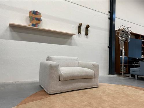 Nieuw Gelderland 0905 Fauteuil Riva stof Design Loveseat 130, Huis en Inrichting, Fauteuils, Nieuw, Stof, 75 tot 100 cm, Ophalen of Verzenden