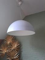 Vintage halve bollamp hanglamp koepellamp, Huis en Inrichting, Lampen | Hanglampen, Minder dan 50 cm, Gebruikt, Vintage, Metaal