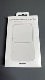Samsung Super Fast Wireless Charger Duo White 15W, Samsung, Nieuw, Ophalen of Verzenden, Samsung