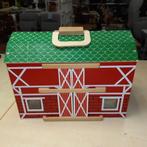 Melissa & Doug houten boerderij draagbaar en scharnierend, Ophalen of Verzenden, Zo goed als nieuw, Poppenhuis