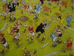 sticker oud Voetbal strip scheidsrechter school knvb retro, Verzenden, Zo goed als nieuw, Bedrijf of Vereniging