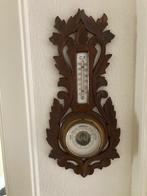 Barometer hout vintage, Ophalen of Verzenden