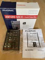 PHONIC AM120 MKIII, Muziek en Instrumenten, Mengpanelen, Ophalen of Verzenden, Zo goed als nieuw
