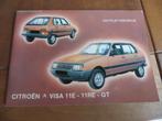 Instructieboek Citroen Visa 11 E, Visa 11 RE, Visa GT 1984, Ophalen of Verzenden