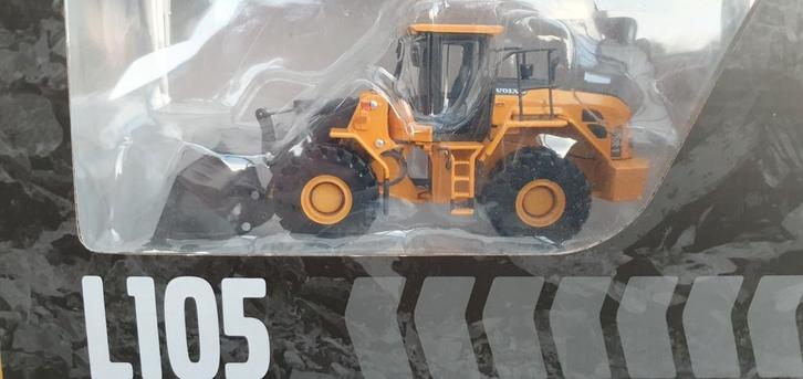 Volvo L105 shovel wiellader Motorart nieuw, Hobby en Vrije tijd, Modelauto's | 1:50, Nieuw, Hijskraan, Tractor of Landbouw, Overige merken