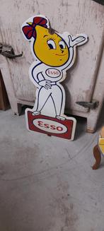 Esso, Ophalen of Verzenden, Gebruikt, Reclamebord