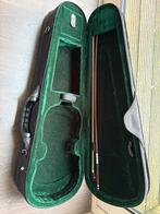 Vioolkoffer 1/2 + Strijkstok - Gebruikt, Muziek en Instrumenten, Behuizingen en Koffers, Ophalen, Gebruikt, Viool of Altviool