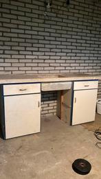 Gratis Vintage keuken opknapper, Huis en Inrichting, Keuken | Complete keukens, Ophalen, Gebruikt, Graniet of Steen, Enkelwandige keuken