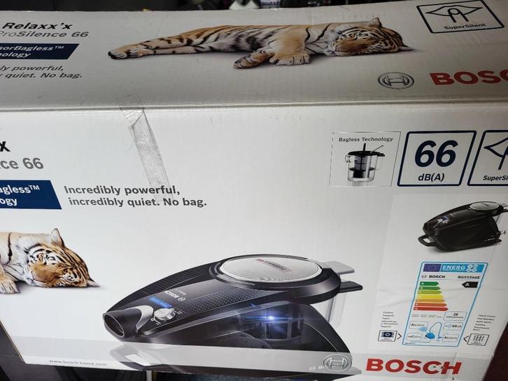 Stofzuiger Bosch zakloos, Witgoed en Apparatuur, Stofzuigers, Zo goed als nieuw, Stofzuiger, Reservoir, Ophalen