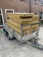 Steenwol isolatieplaten - 30m2, Steenwol, Zo goed als nieuw, 15 m² of meer, 8 tot 12 cm