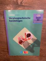 Verpleegtechnische handelingen, Ophalen of Verzenden, Nederlands, Overige niveaus, Nieuw