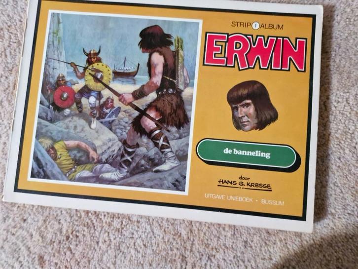 Erwin, Boeken, Stripboeken, Gelezen, Eén stripboek, Ophalen