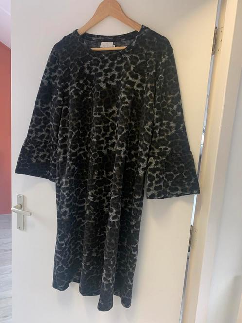 Jurk Kaffe maat XL, Kleding | Dames, Grote Maten, Zo goed als nieuw, Jurk, Ophalen of Verzenden