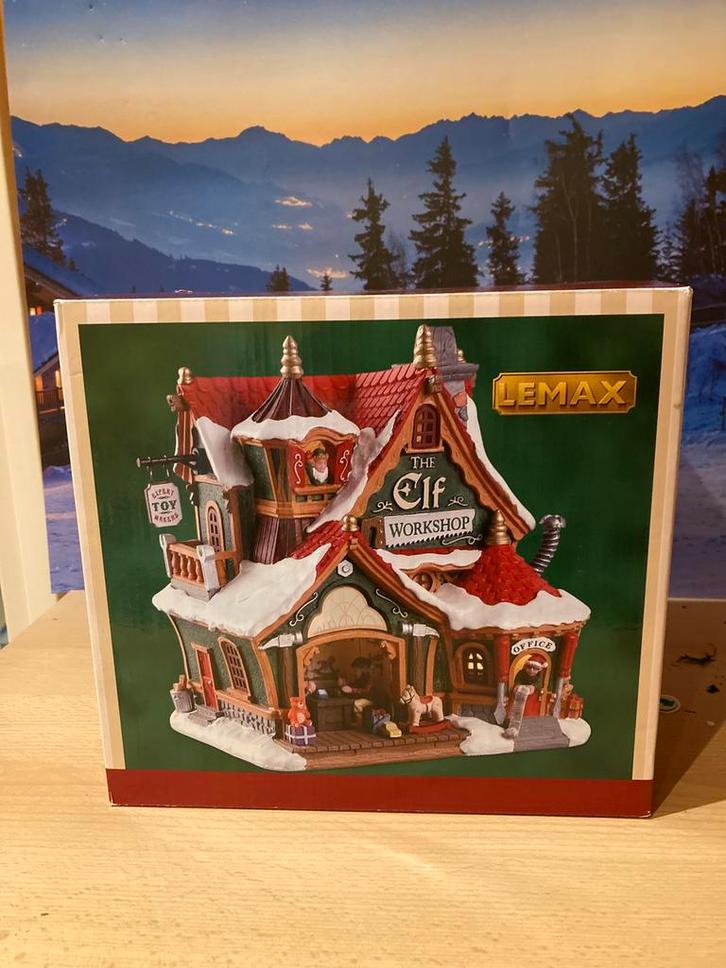 Lemax elf workshop, Diversen, Kerst, Zo goed als nieuw, Ophalen of Verzenden