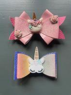 2x leuke haar speld met unicorn., Ophalen of Verzenden, Zo goed als nieuw, Haarspeld