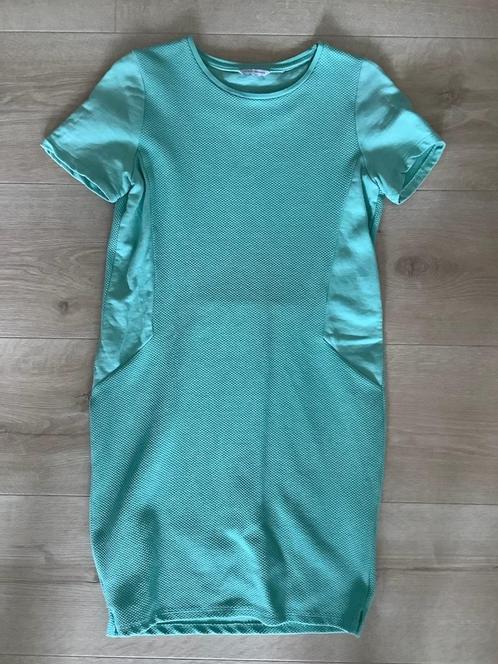 Mooie groene jurk Distrikt maat L = 38 / 40 z.g.a.n.!!, Kleding | Dames, Jurken, Zo goed als nieuw, Maat 38/40 (M), Groen, Boven de knie