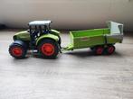 Claas tractor met aanhanger, Ophalen, Gebruikt