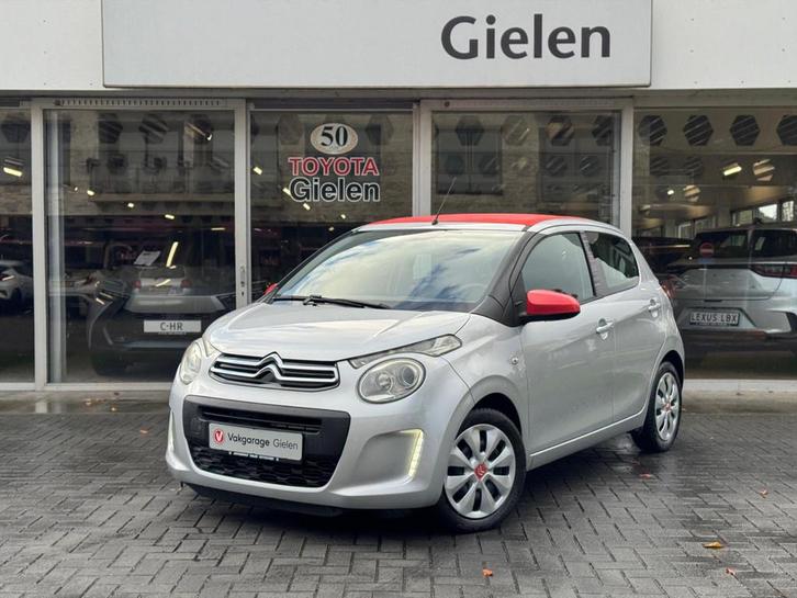 CITROEN C1 1.0 e-VTi 5D AIRSCAPE FEEL | Cabrio, Airco, Bluet, Auto's, Citroën, Bedrijf, Te koop, C1, ABS, Airbags, Airconditioning