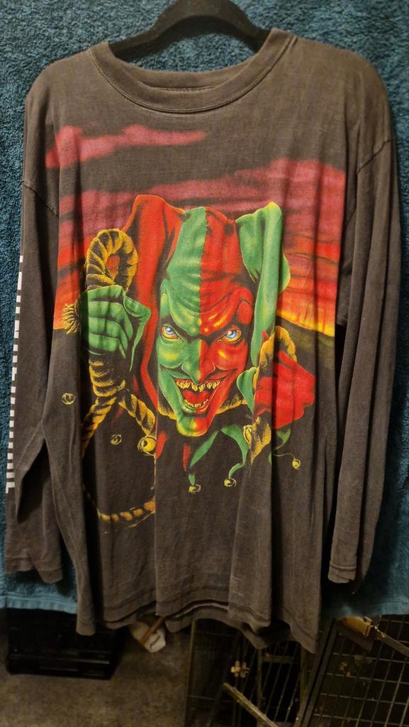 Thunderdome 13 Longsleeve - The Joke's On You, Kleding | Heren, T-shirts, Gedragen, Overige maten, Zwart, Ophalen of Verzenden