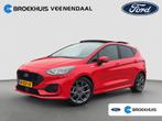 Ford Fiesta 1.0 Hybrid ST-Line X | Panoramadak | Adap. Cruis, Voorwielaandrijving, 12 maanden, 125 pk, Gebruikt