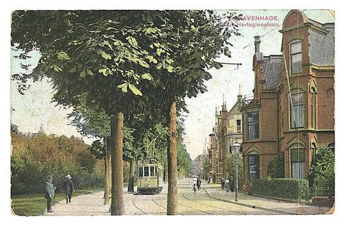 976050	s Gravenhage	Groot Hertoginnelaan Tram	1917	Gelopen m, Verzamelen, Ansichtkaarten | Nederland, Gelopen, Zuid-Holland, Voor 1920