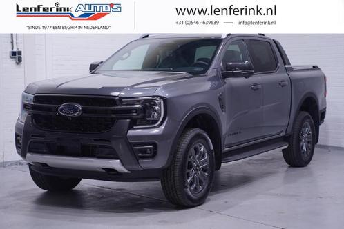 Ford Ranger 2.0 TDCi 205 pk Wildtrack Grijs Kenteken 2-Zits, Auto's, Bestelauto's, Bedrijf, Te koop, 4x4, Achteruitrijcamera, Adaptive Cruise Control