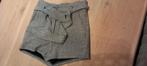 Grijze glitter short met riem shein 38 m, Maat 38/40 (M), Kort, Nieuw, Ophalen of Verzenden
