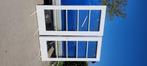 Dubbele binnendeuren, hardhout, zware kwaliteit, Gebruikt, 215 cm of meer, Binnendeur, Glas
