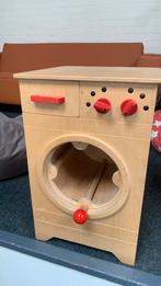 Houten wasmachine Van Dijk Toys, Kinderen en Baby's, Speelgoed | Houten speelgoed, Ophalen, Meubelstuk of Keukentje
