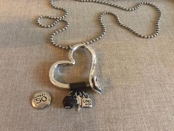 Uno de 50 ketting (104) (185,- = 124,50) love at first sight beschikbaar voor biedingen