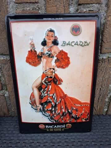 Reclamebord Bacardi beschikbaar voor biedingen