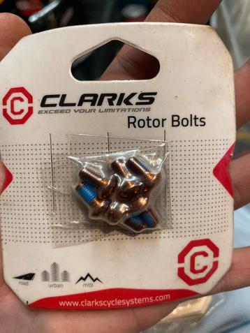 Clarks Rotor Bouten - Mountainbike Remschijf Schroeven beschikbaar voor biedingen