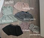 Meisjeskleding pakket maat 86/92. Babystyling, Rrebels, Ophalen of Verzenden, Zo goed als nieuw, Maat 86